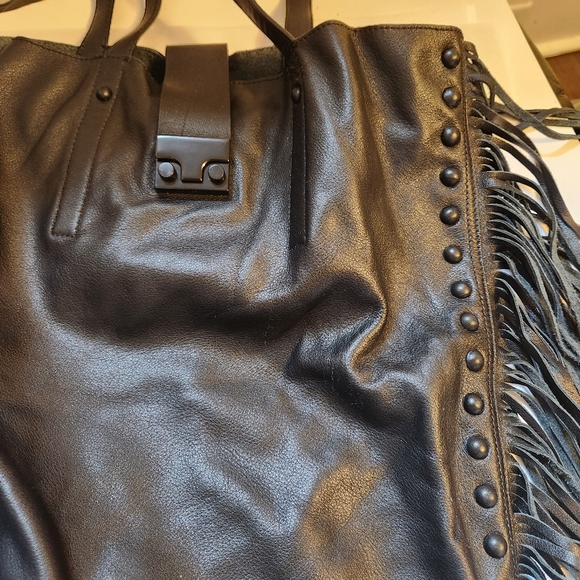 Loeffler Randall Locker Tote with Fringe BNWOT - Picture 3 of 16